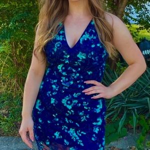 Primavera Homecoming Dress, blue, size 6